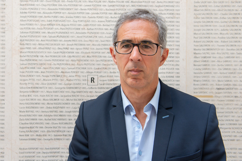 Jacques Fredj, directeur du Mémorial de la Shoah