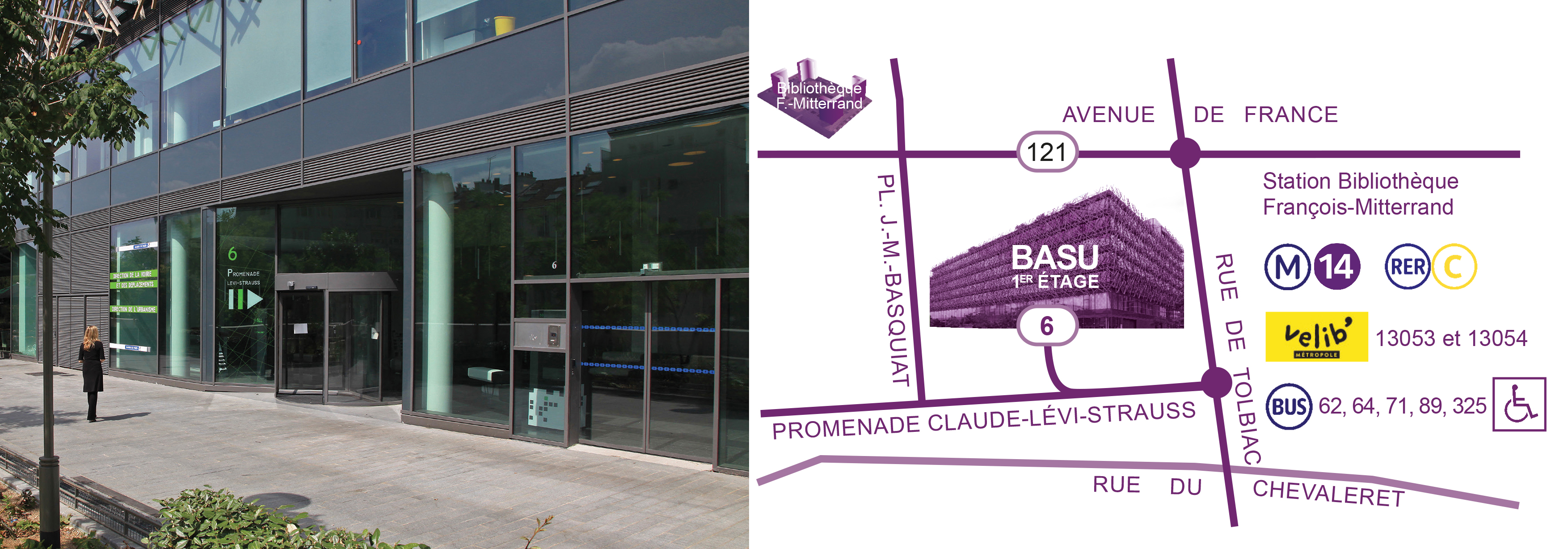 Plan accès BASU