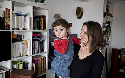 travail et vie de famille, maman enfant  monoparentale