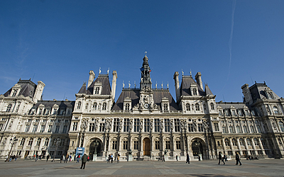 Façade de l'hôtel de Ville