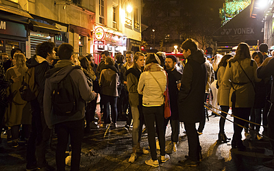 Ambiance de rue, vie nocturne