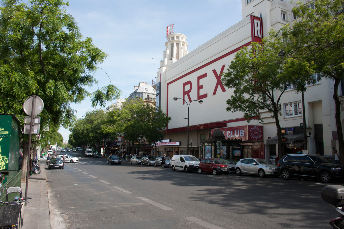 Le Grand Rex vu de l'extérieur