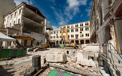 Premiere pierre du logement social Saint Didier 