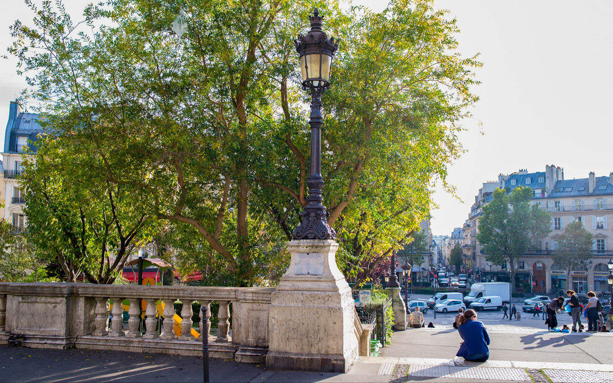 Le Square Aristide Cavaillé-Coll Place Franz Liszt 10e arr.