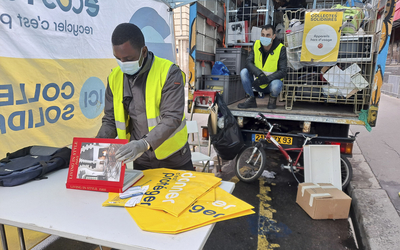 Collectes solidaire avec écosytem.