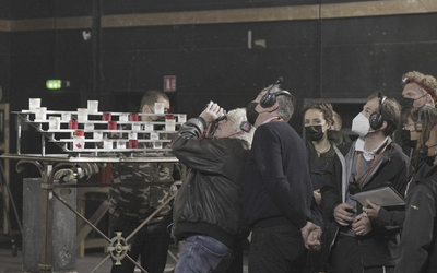 Tournage du film de Jean-Jacques Annaud sur Notre Dame