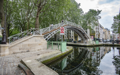 Rénovation de la passerelle des Douanes.