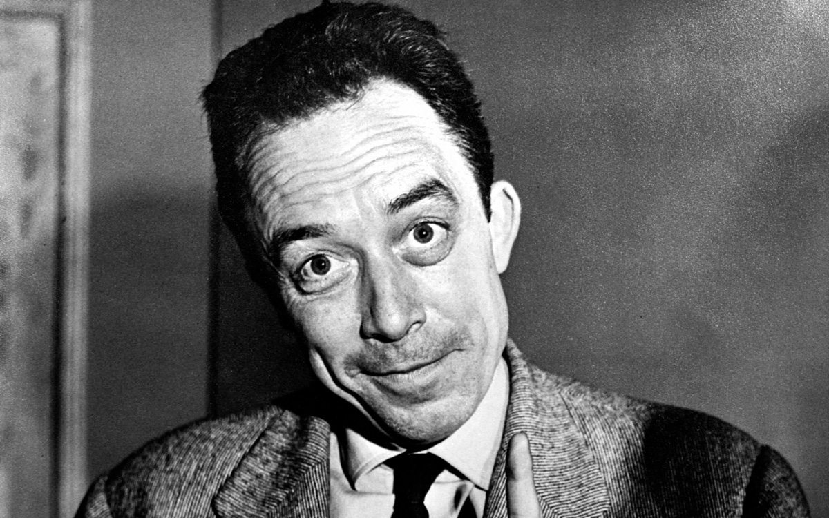 Albert Camus (1913-1960), écrivain français.