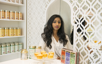 Laëtitia Baron a créé sa boutique de thés indiens près du Passage Brady