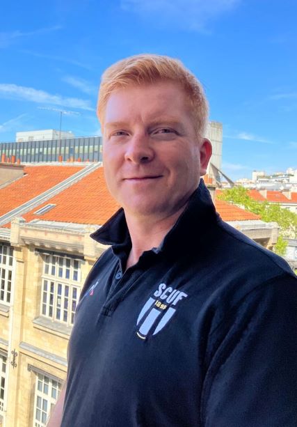 Lionel Busson, président du SCUF