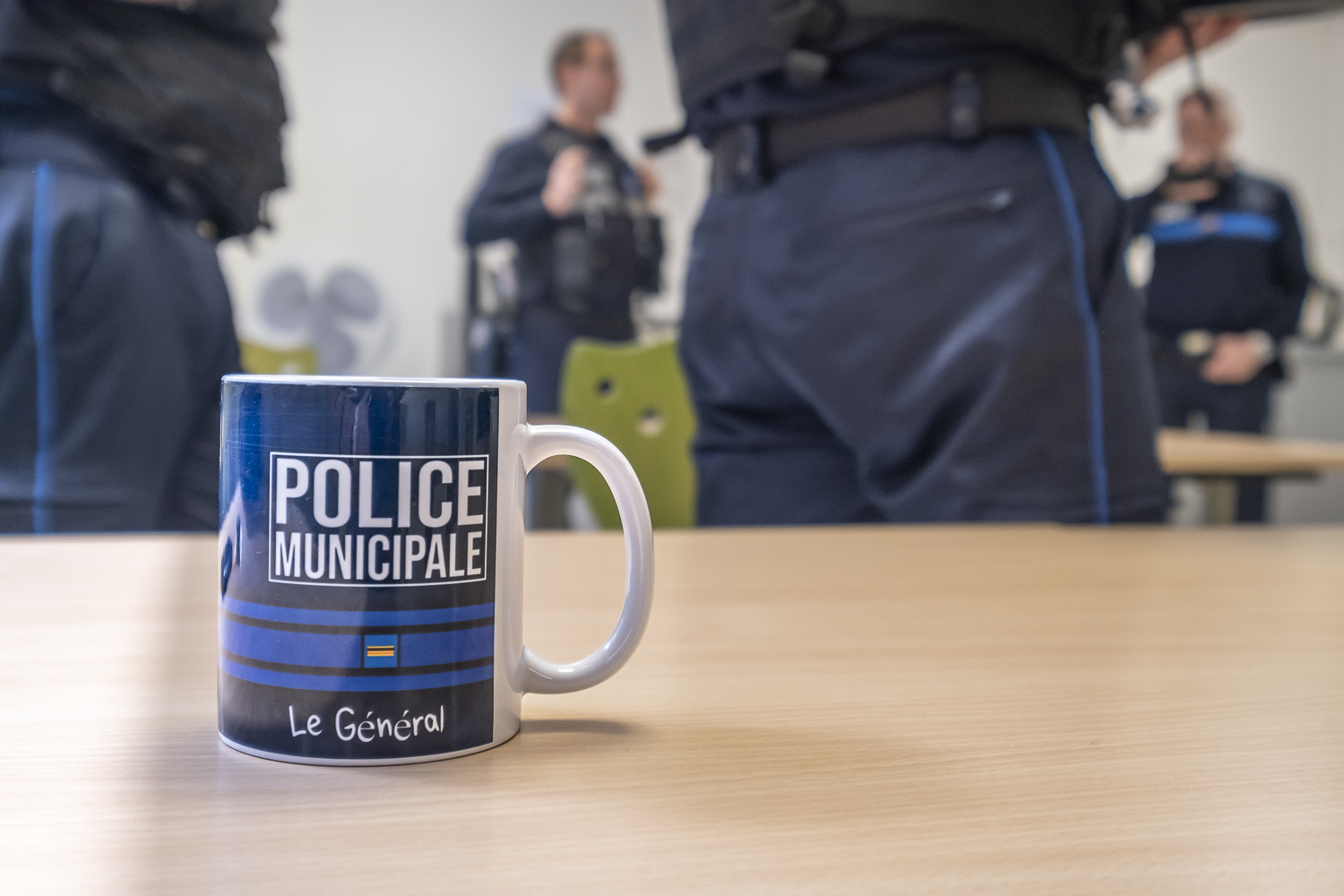 Briefing à la Police Municipale 12e