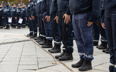 Premier anniversaire de la création de la Police municipale
