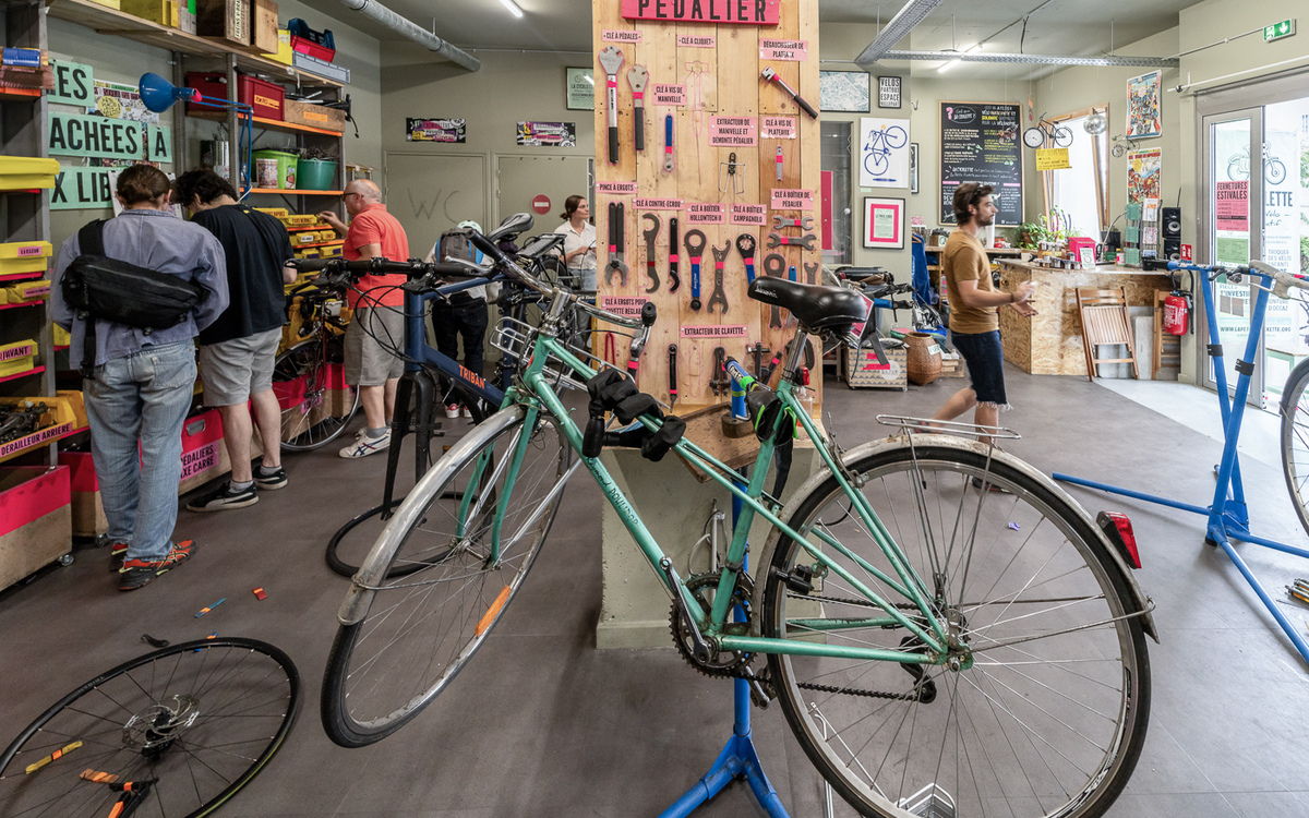 La Cycklette Atelier de vente et d'auto-réparation de vélos dans le 11e