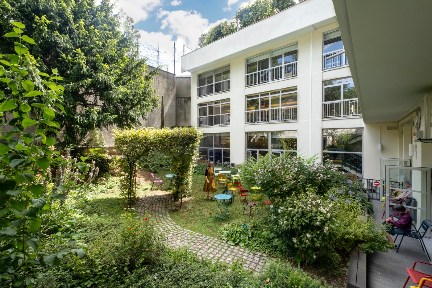 Jardin de la bibliothèque Germaine Tillion (16e)
