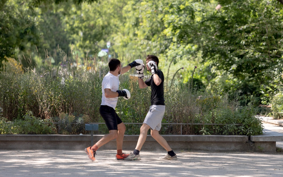 Boxeurs, boulevard Richard Lenoir