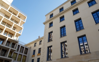 Ilot Saint germain, logement social rue Saint Dominique dans le 7e (ancien ministère des armées) 