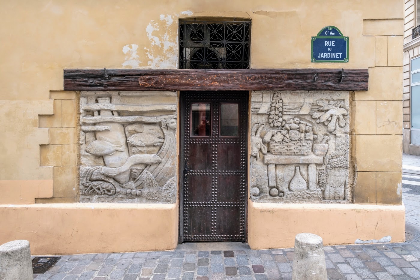Porte parisienne, Rue du Jardinet (6e).