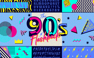 Illustration 90's.