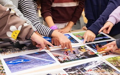 Réflexion sur le sujet bien grandir à Paris en lien avec les dialogues parisiens et le questionnaire de Make.org à Learning Planet Institute.