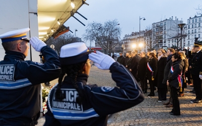 Commémorations Ville des attentats de janvier 2015 - Hommage aux victimes de l’attentat de l’Hypercacher.