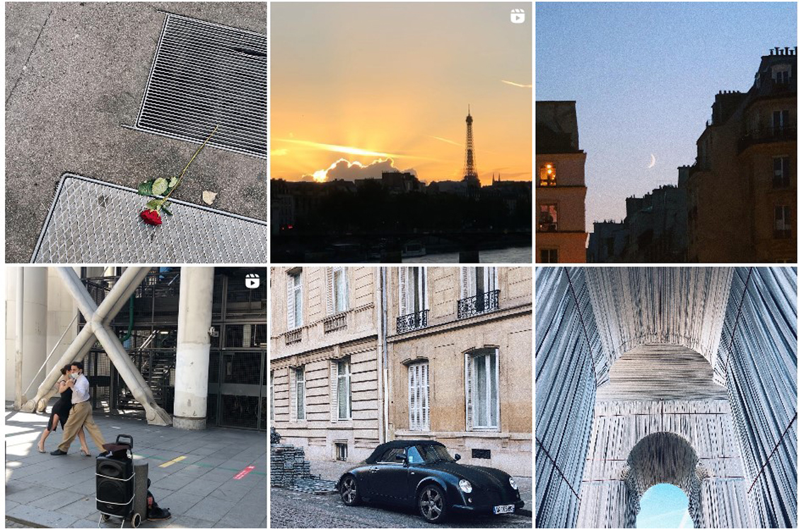 Compte instagram Paname Poésie.