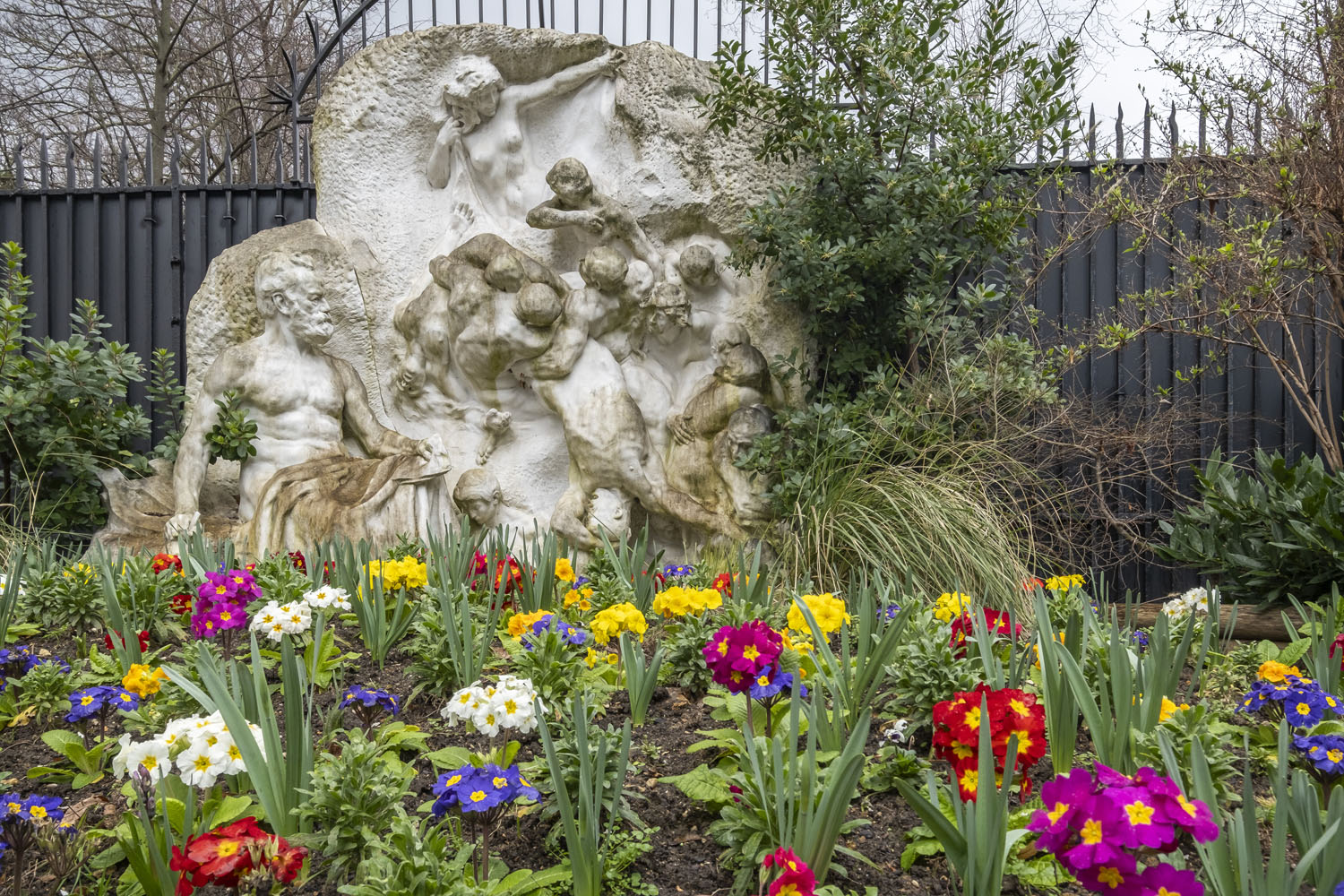 Statue Printemps des poètes, ici celle de Victor Hugo