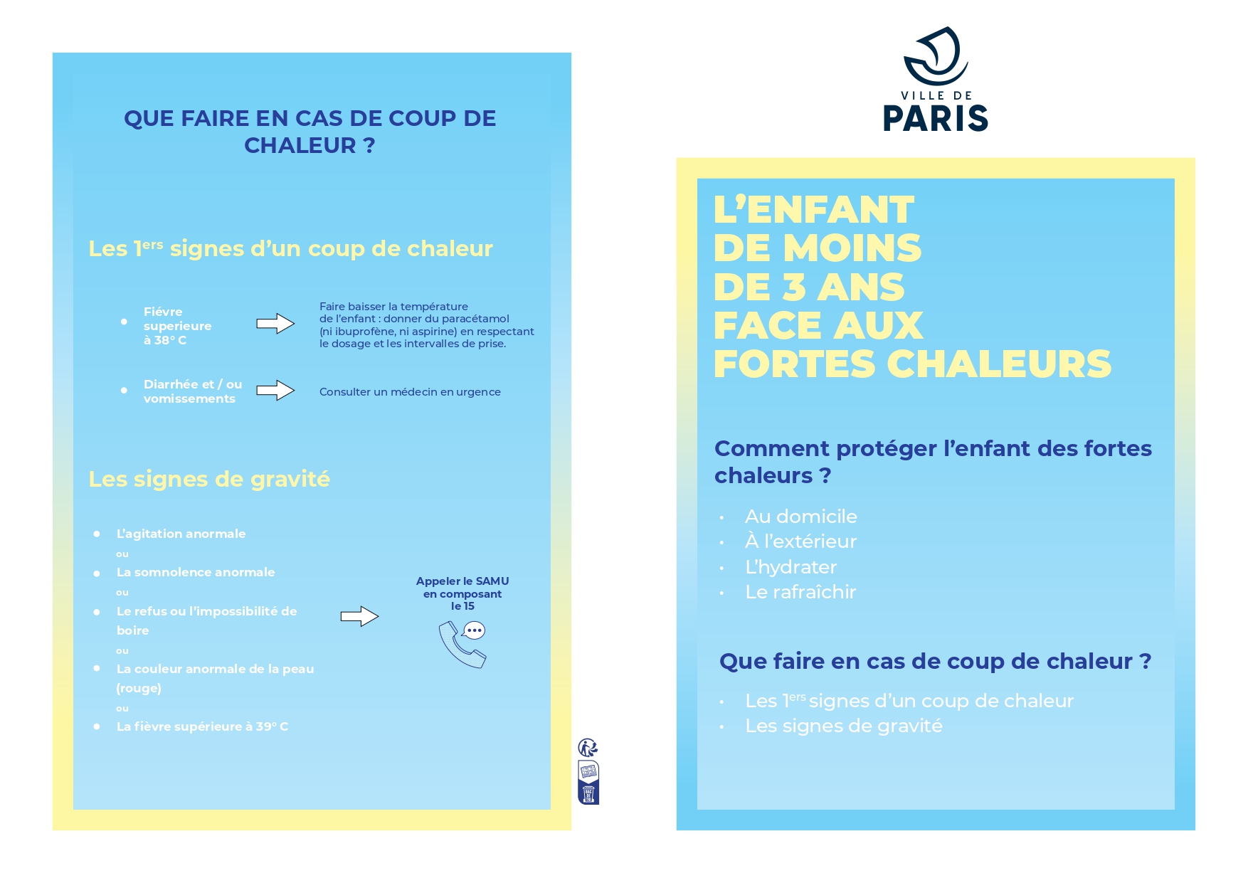 Tous les conseils pour vivre les fortes chaleurs avec un enfant