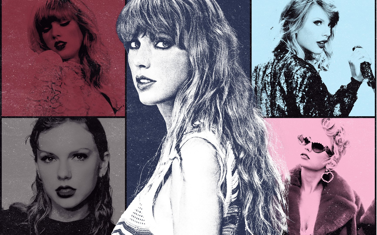 Affiche de The Eras Tour, de Taylor Swift.