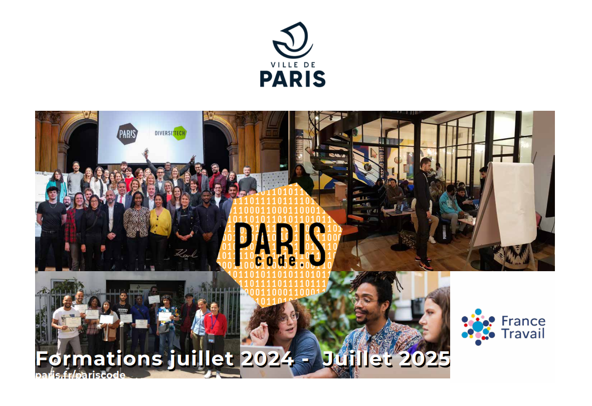 Formations numériques ParisCode 24 25