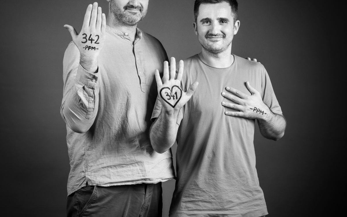 Portait de deux hommes