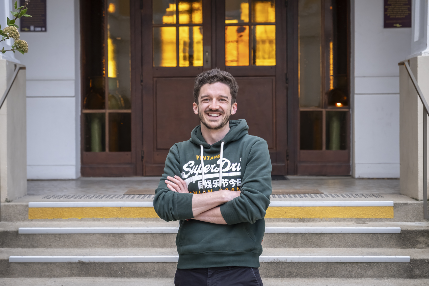Hugues, étudiant à la CIUP.